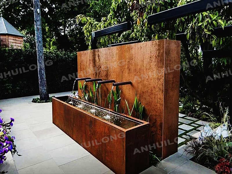 Outdoor Water Fountain With Lights For Resort UAE